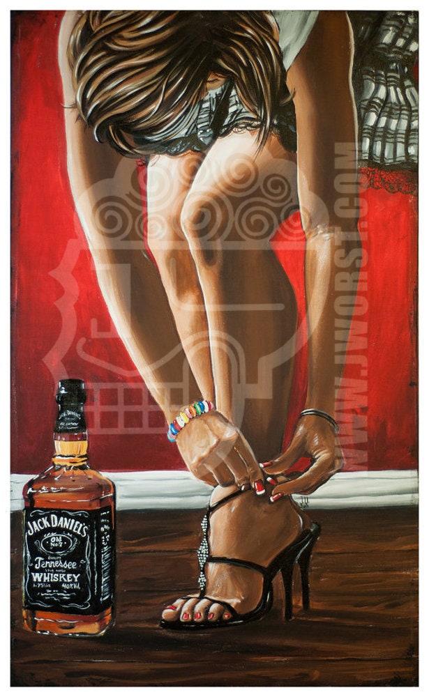 JEREMY WORST Straight Jak Original Artwork Signed Fine art Print casual fashion style dress skirt 1 anime nsfw sticker