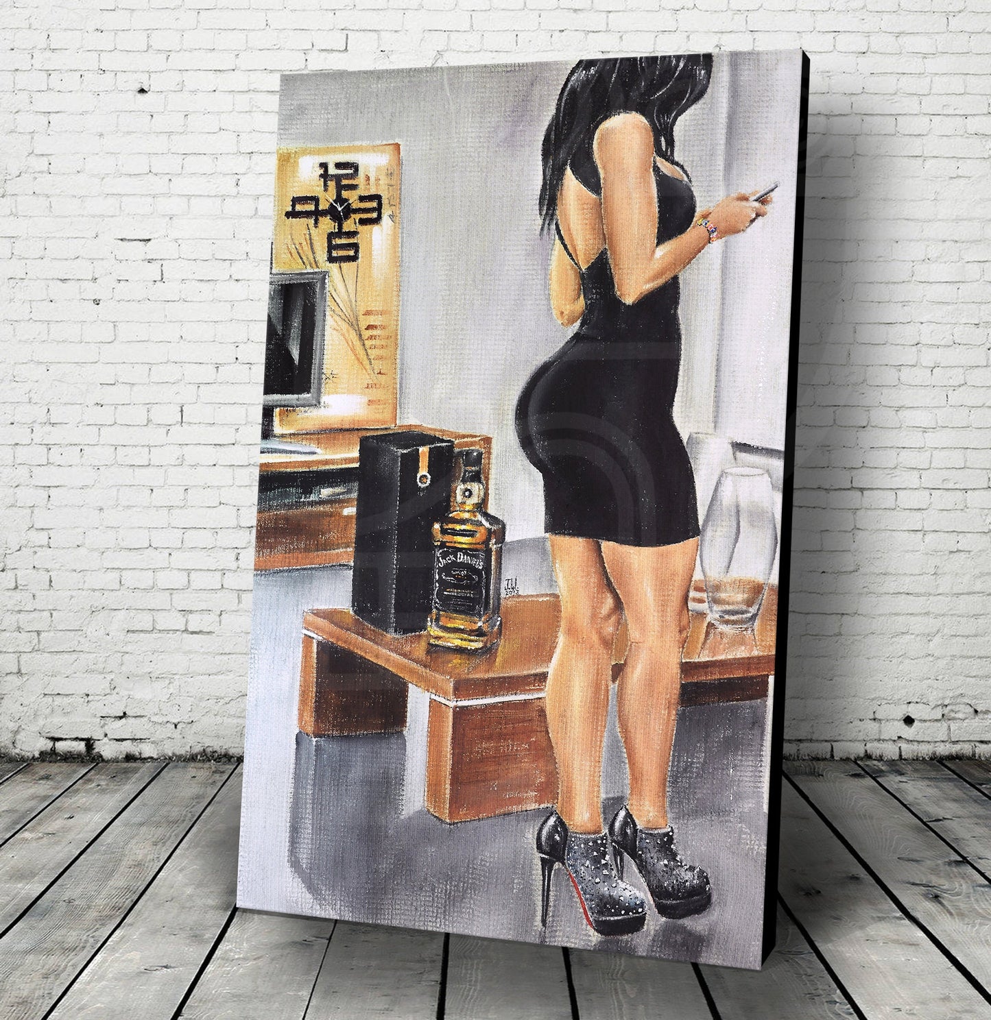 JEREMY WORST Sinatra Canvas Wall Art Poster Painting Select