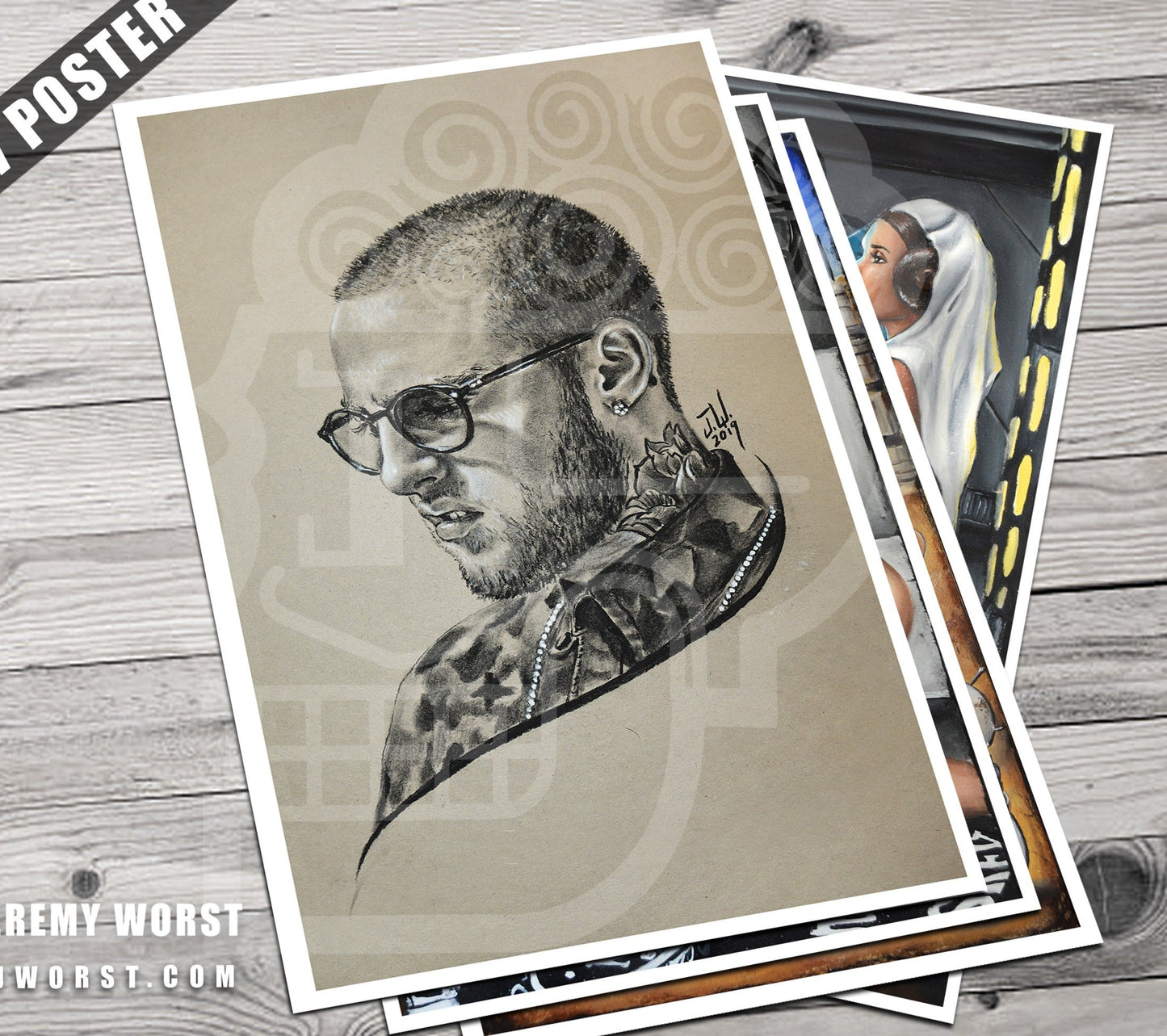 MAC MILLER Sketch by Jeremy Worst Hip hop Rip legend artwork sad macmiller sticker nsfw design print charcoal sketch original tattoo idea